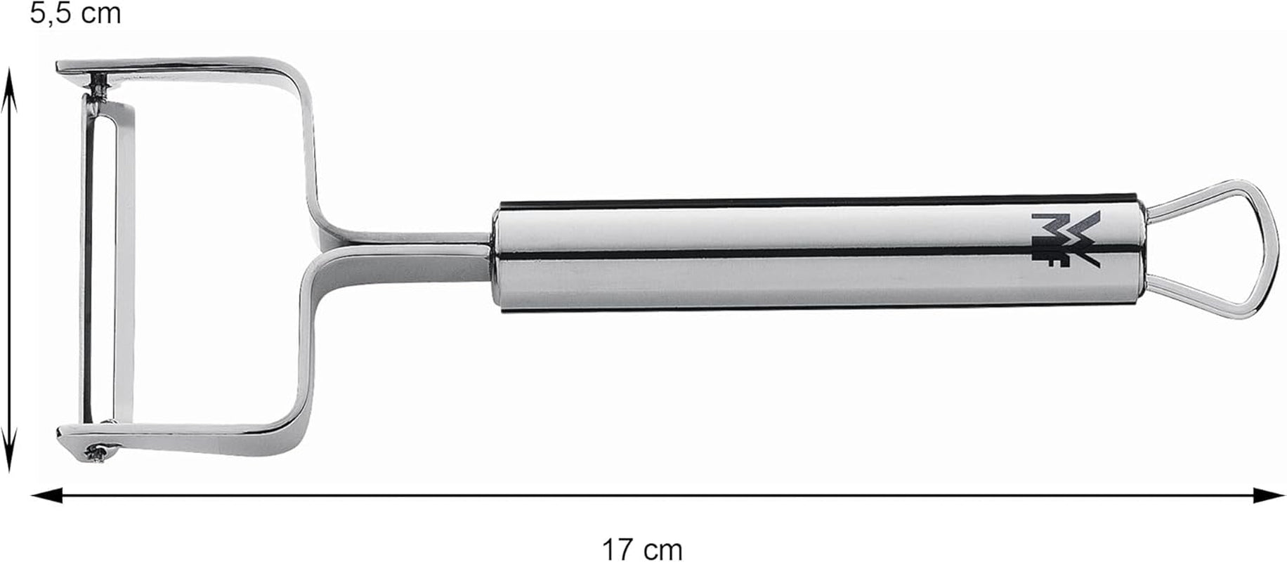 WMF Profi plus peeler 17 cm, oțel inoxidabil Peeler Naty Shop