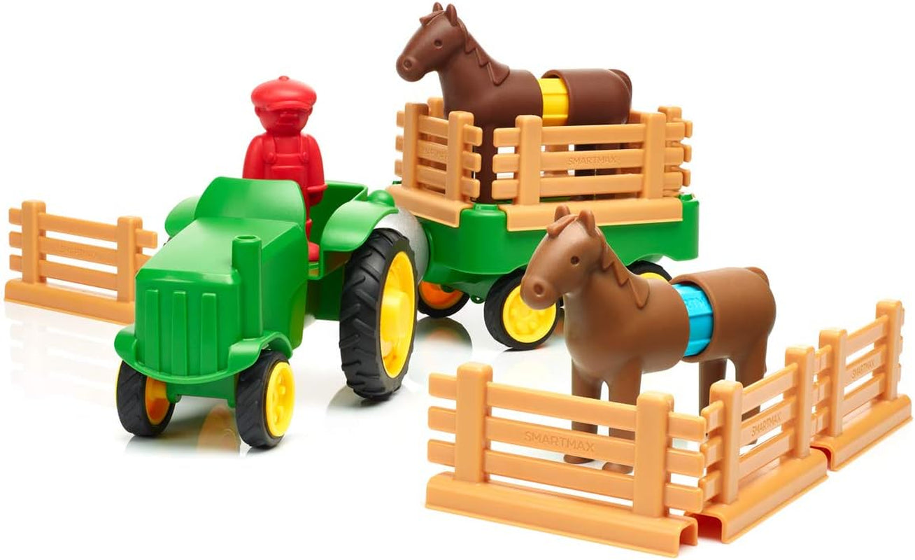 - My First Tractor Set, Construction Toy, 22 Pieces, 1 1/2-5 Years