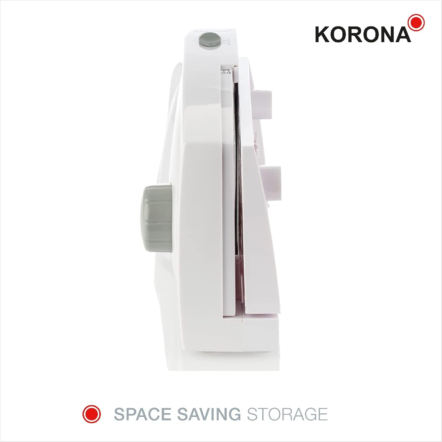 Korona 25500 Feliator multifuncțional, lățime de tăiere reglabilă, lamă din oțel inoxidabil Rasnite si Feliatoare Naty Shop