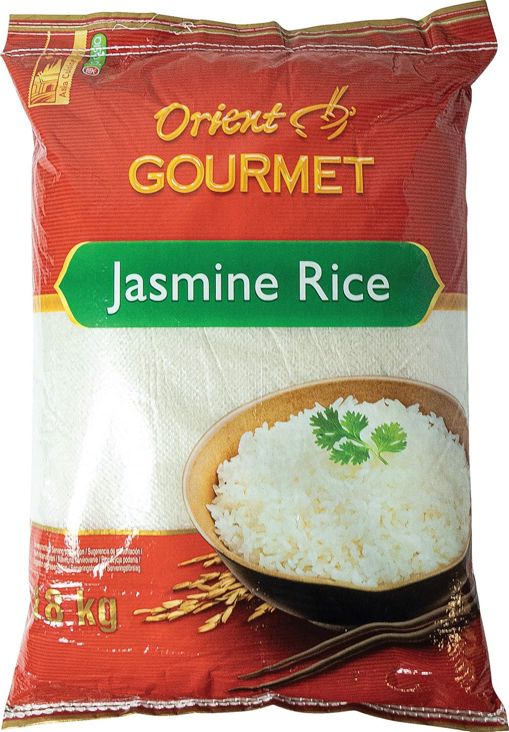 Orez GOURMET Jasmine 100%, bob lung, 18 kg