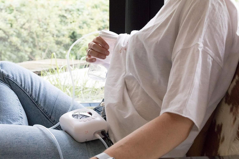 Nuby - Elektrische Milchpumpe Mit Digitaler Anzeige Accesorii Hrana si Alaptare Bebe Naty Shop
