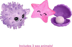 Barbie Mermaid Power, Chelsea Puppe, Meerjungfrau Puppe, Chelsea mit blauem & lila Haar, Krone, Meerjungfrauenschwanz, Zubehör, Geschenk für Kinder ab 3 Jahre,HHG57