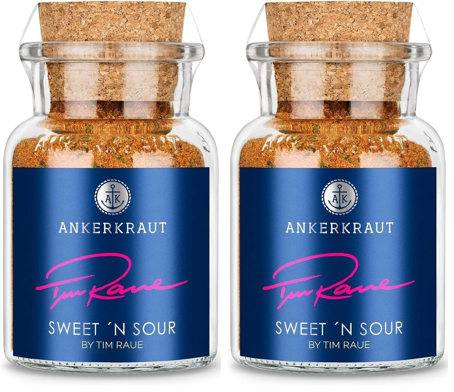 Ankerkraut Smoky Fries by Tim Raue, Mischung würzender Zutaten für Pommes Frites, Gourmet Pommes mit Rauch-Aroma, 145 g im Korkenglas