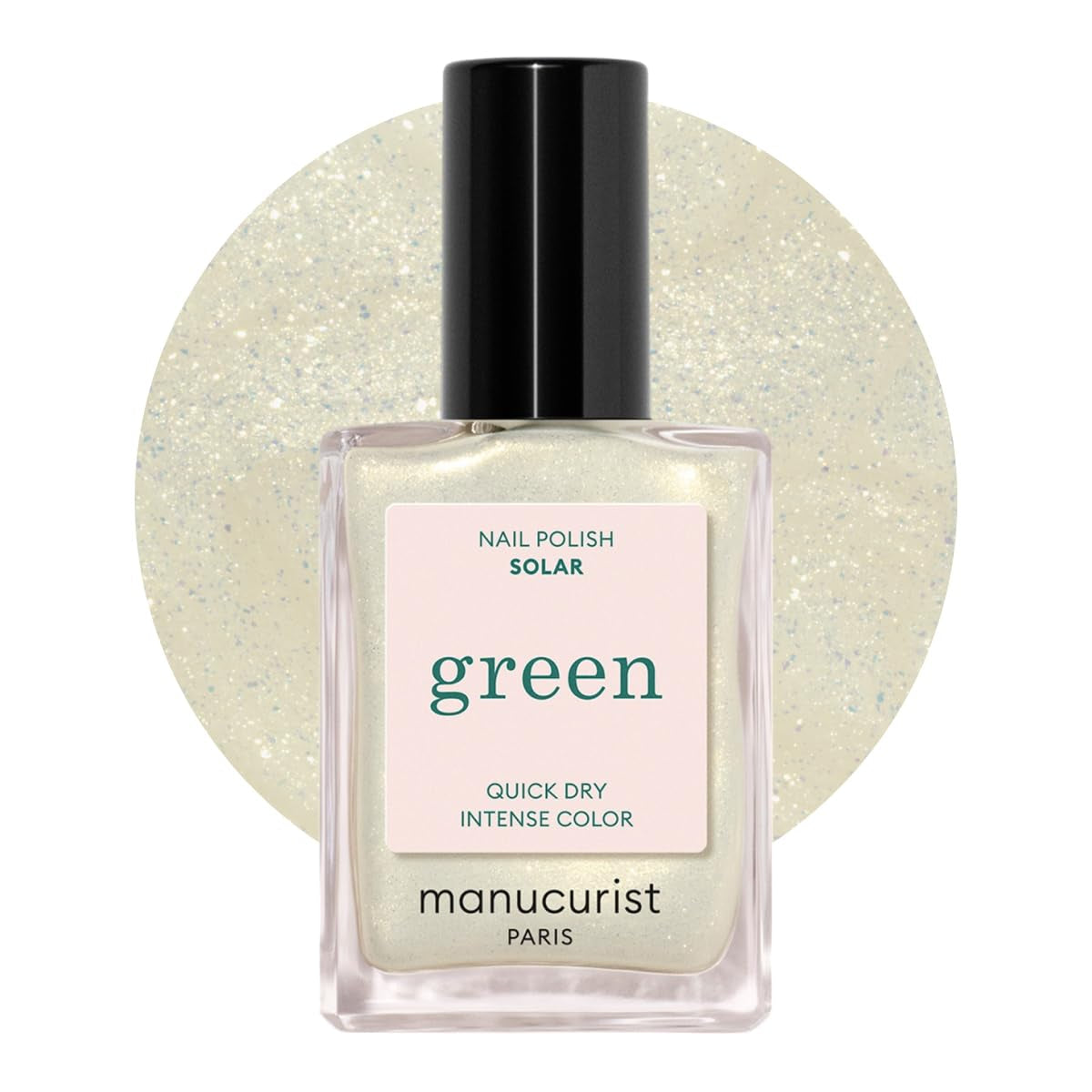 Manucurist Green - Oja Rosy Beige Shell Beige - Oja cu Uscare Rapidă - DIY Nails - Vegană 12-Free - Pe Bază de Plante - Oja - Fabricată în Franța