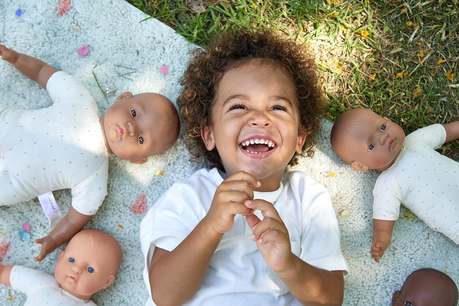 Miniland Dolls: europäische Babypuppe, 32 cm, mit weichem Stoffkörper, in Geschenkbox