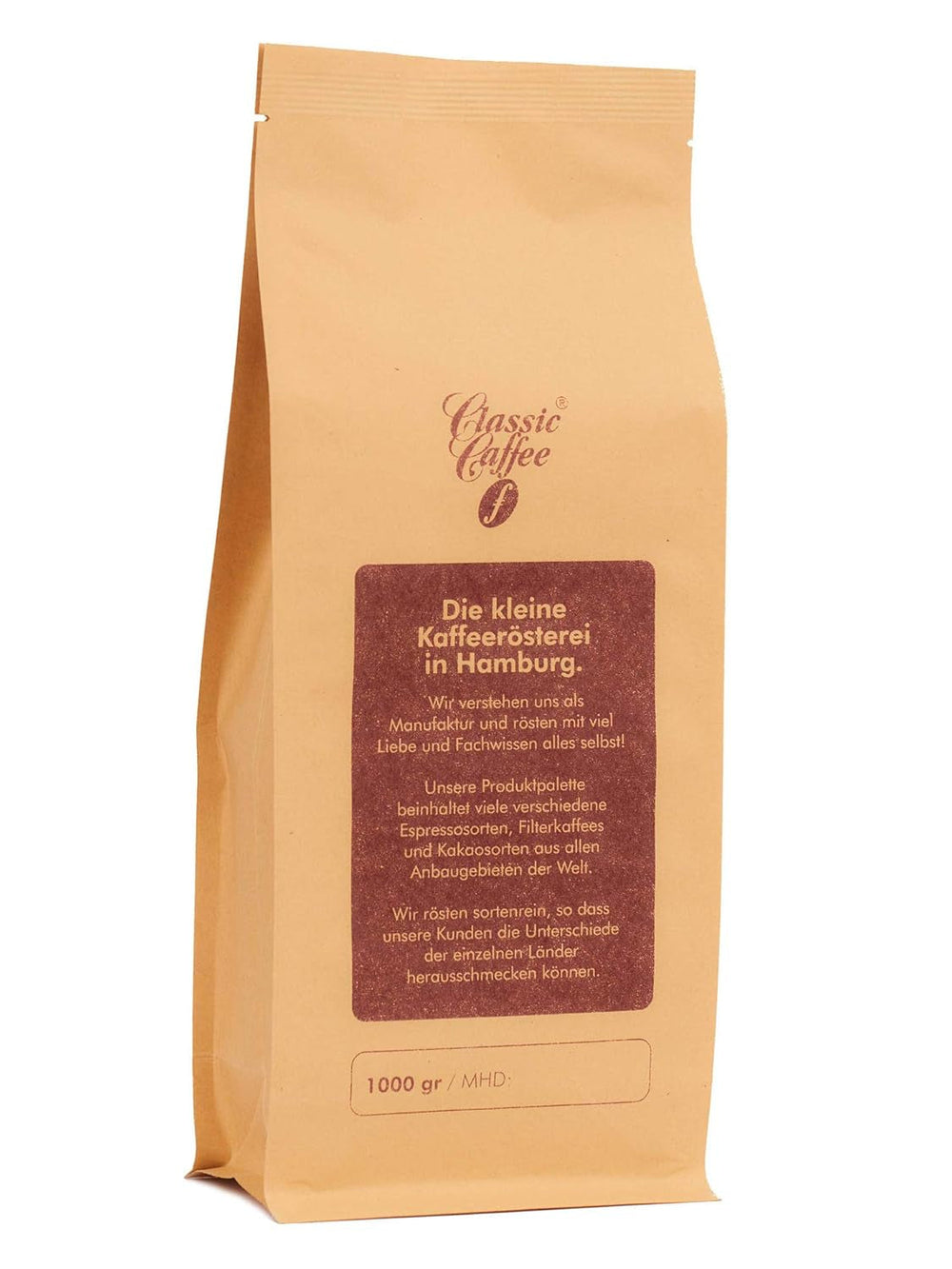 Aromatisierter Kaffee - Schokolade - 1000g - Ganze Bohne
