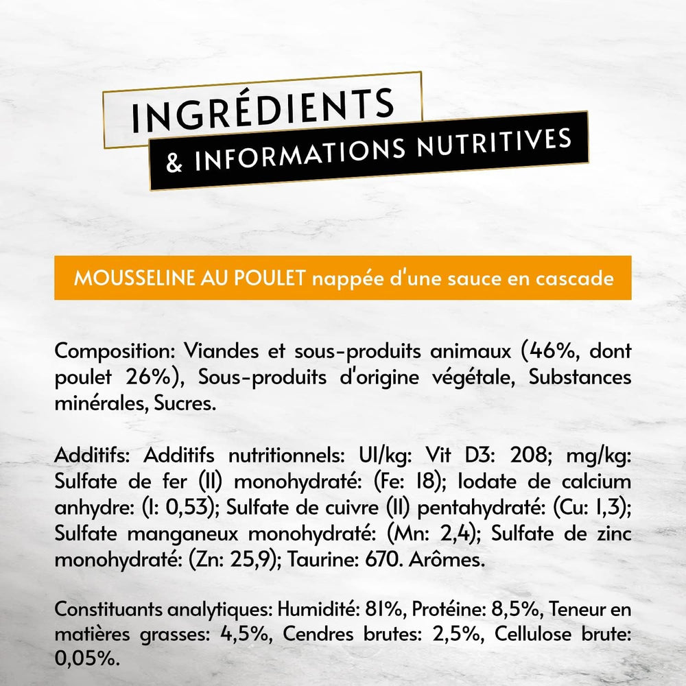 Revelations Muslin cu Pui și Sos | Mâncare pentru Pisici Adulte | 4 x 57 g