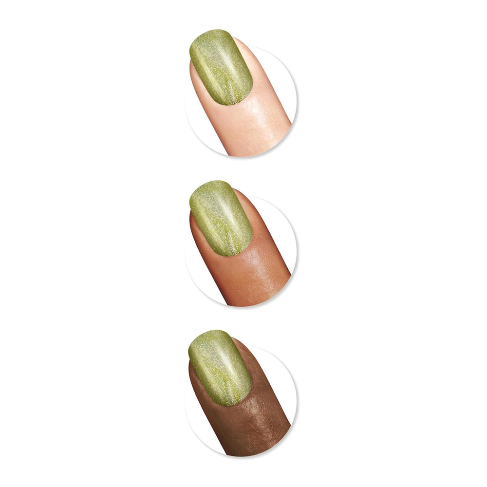 Insta-Dri Holo-Glow, Limelight, ojă de unghii, ușor de utilizat, de lungă durată, culori frumoase, ușor de aplicat pe unghii, nu se ciobește, 19 ml