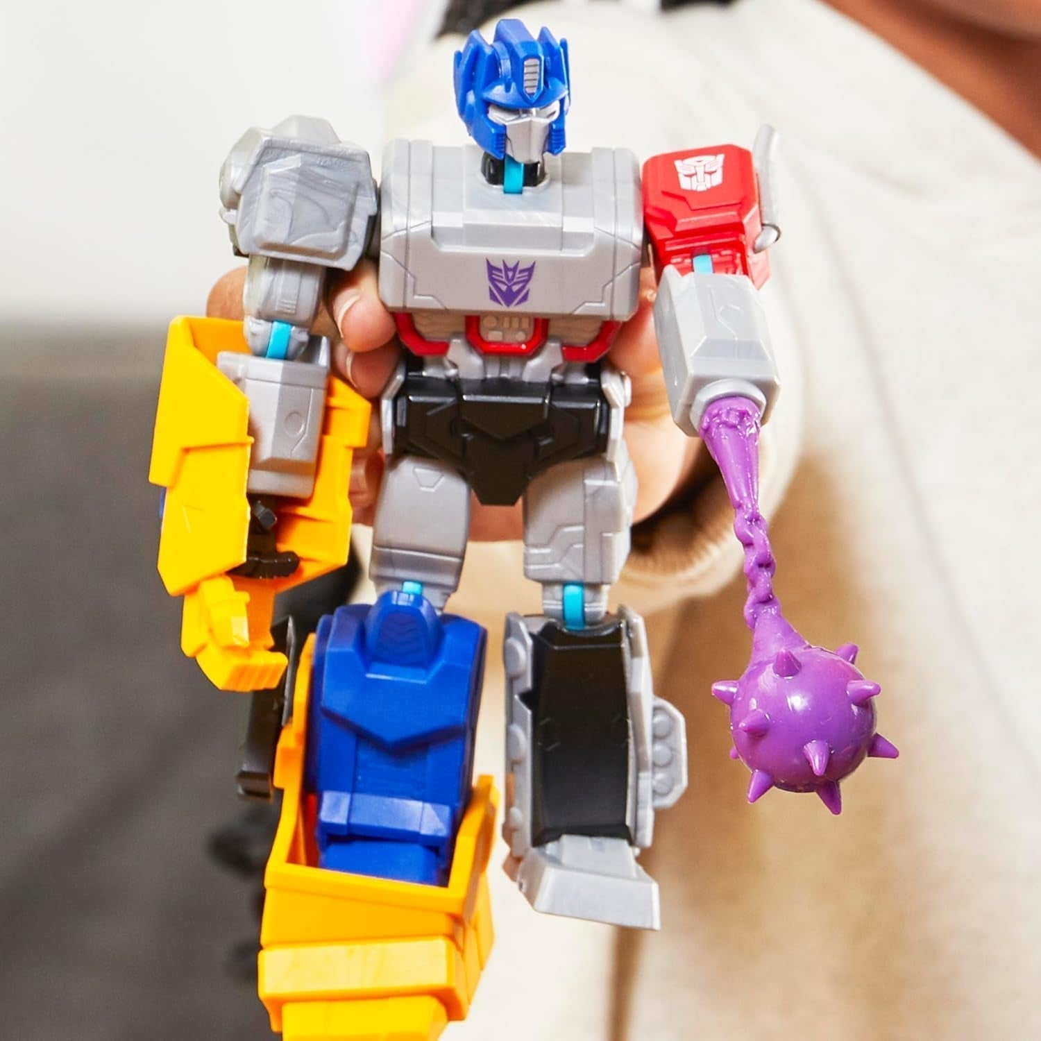 Transformers Mixmashers Optimus Prime Personalizabil Deluxe Action Figure & Accesorii Action figures Naty Shop