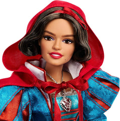 Mattel Disney Schneewittchen Sammelfigur-Modepuppe in charakteristischem Outfit, inspiriert vom Disney Live-Action-Film, Geschenke für Kinder und Sammler, HVY53