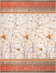 Cuvertură de pat Bassetti Fong, 100 57 fire per cm² / umplutură: 100% bumbac pur, crem, 220X255 cm Paturi si Cuverturi Bassetti Bej 220X255 Cm