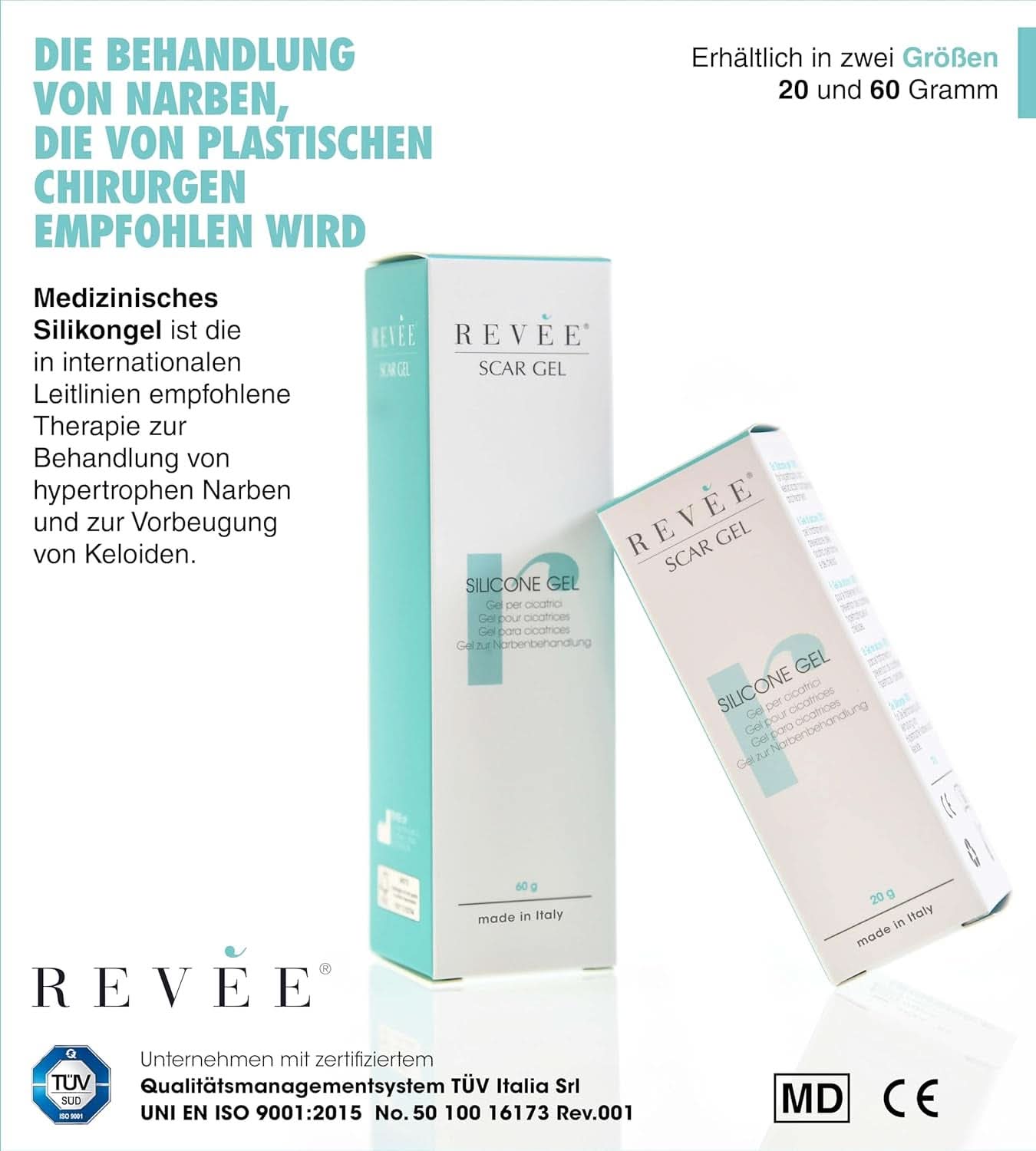 Revée Scar Gel, Gel topic pentru cicatrici Naty Shop