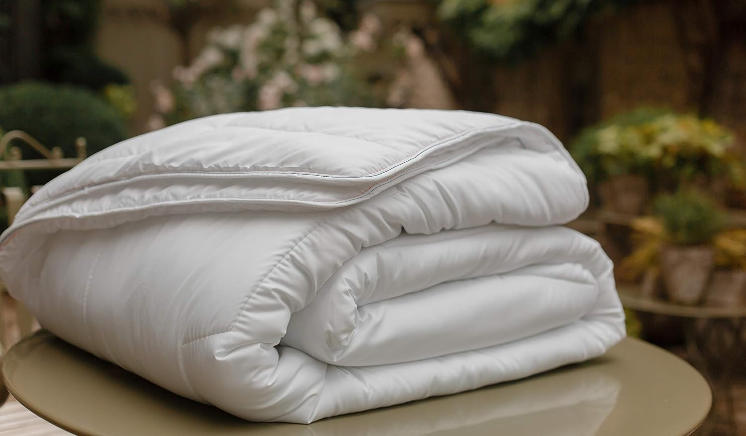 COLAS NORMAND Plapumă termoregulatoare, Cool In, Temperat, 140 X 200 Cm, Transpirație, Ventilație optimă, 100% percale, Fresh Feel, Franceză, 53130255, Alb Plapumi si pilote Naty Shop