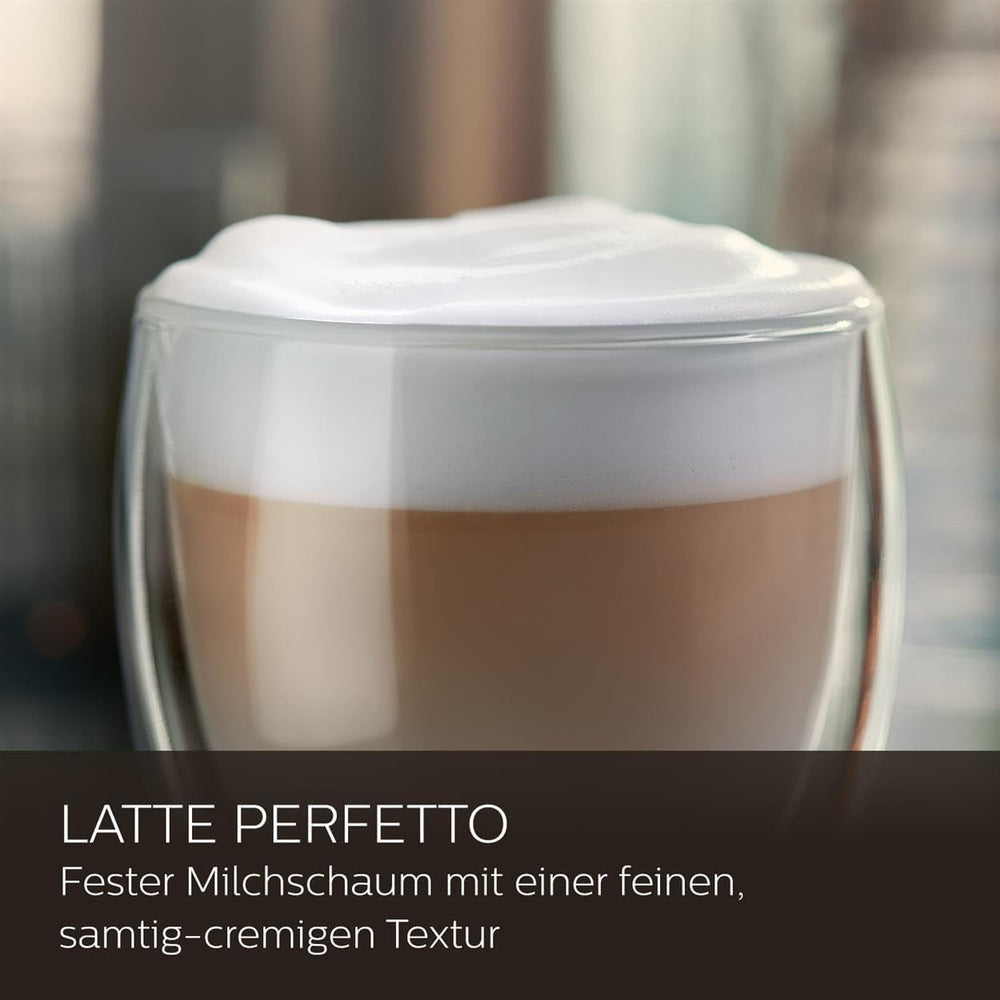 Espressor automat Saeco GranAroma – 14 specialități de cafea, afișaj color intuitiv, 4 profiluri de utilizator, râșniță ceramică, 1500 wați (SM6580/10)