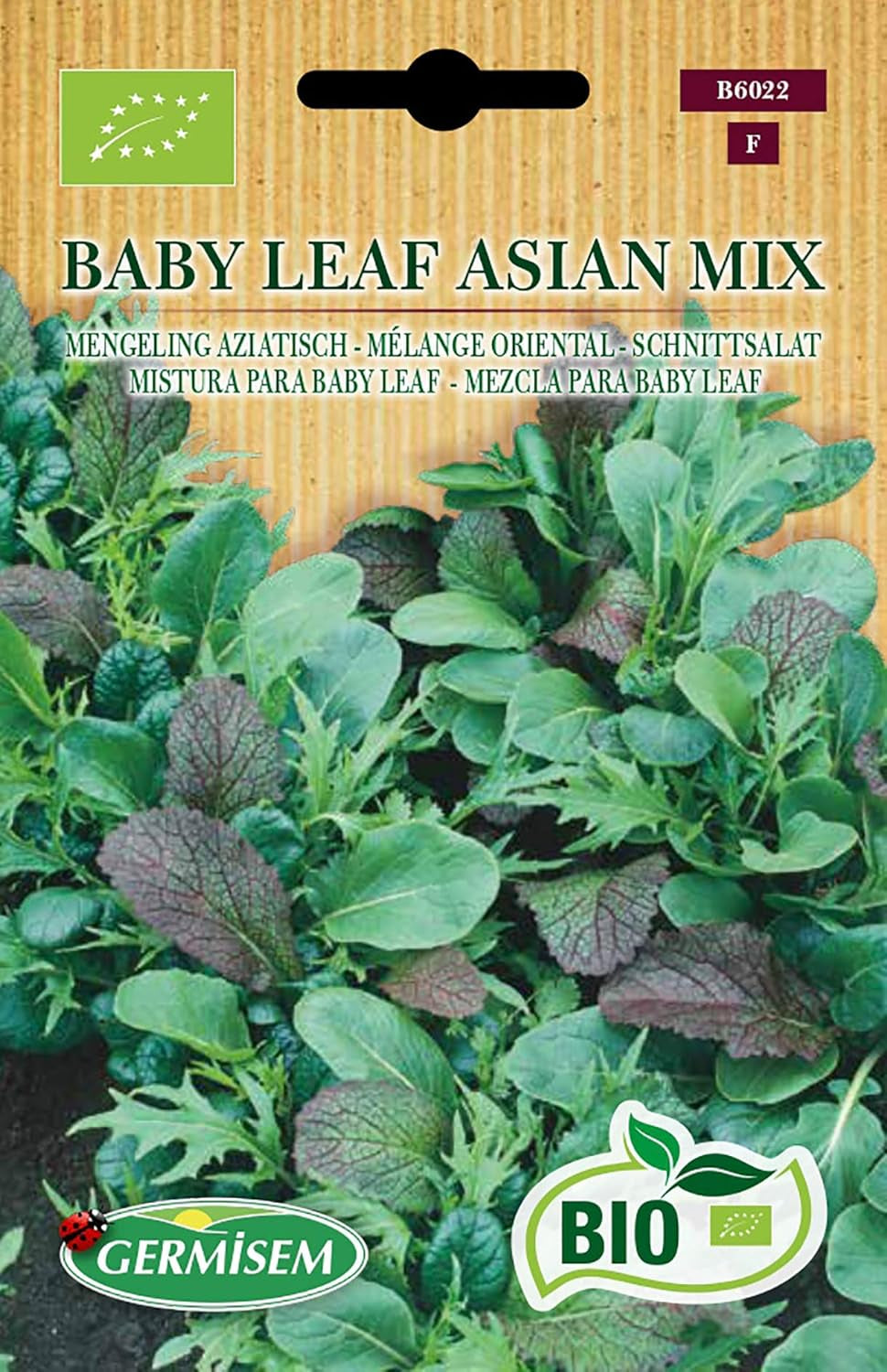 Schnittsalat BABY LEAF ASIAN MIX, ECBIO6022