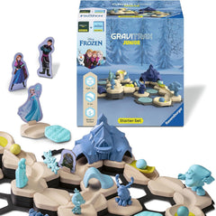 Ravensburger 73385 GraviTrax Junior Starter-Set Disney Frozen, Murmelbahn für Kinder ab 3 Jahren, mit Spielfiguren aus der Welt der Eiskönigin