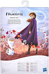 Hasbro Eiskönigin Singende Anna Puppe mit Musik in lila Kleid zu Disneys Die Eiskönigin 2, Spielzeug für Kinder ab 3 Jahren 57237830 Mehrfarbig