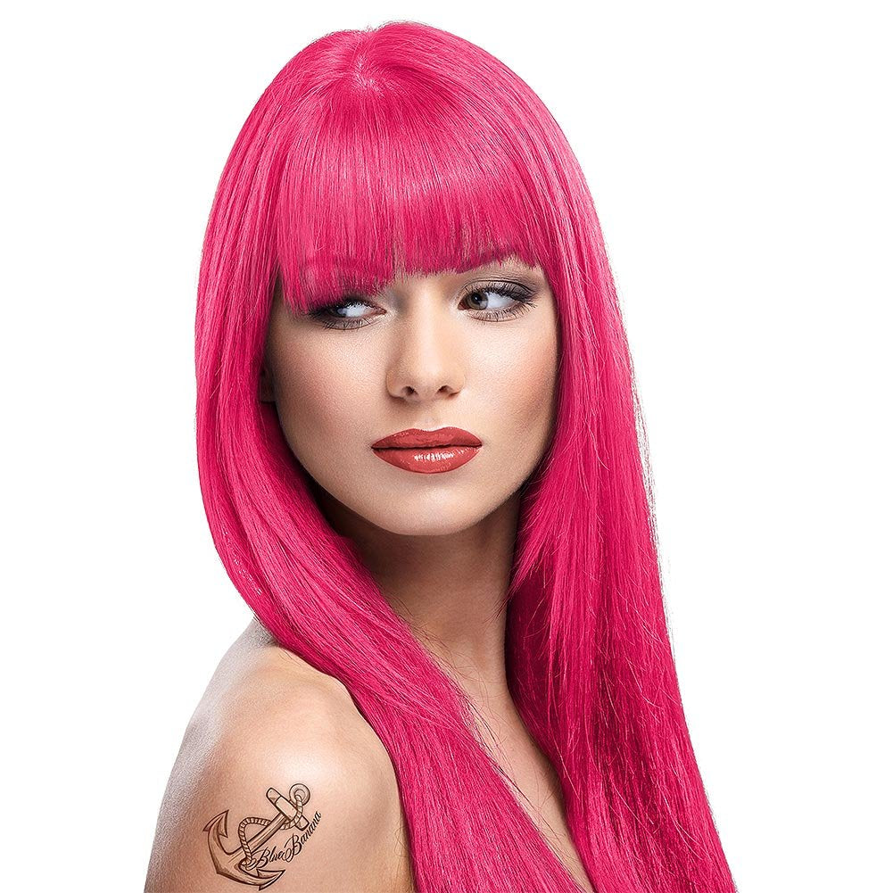 Culoare de păr semipermanentă Directions 88ml - Fluorescent Orange Vopsea pentru par Naty Shop Roz 88 Ml (1 pachet)