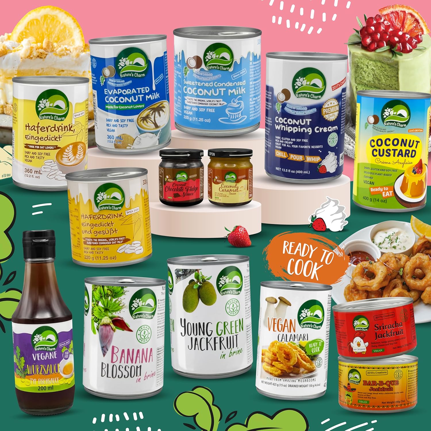 Nature's Charm Lapte De Ovăz Condensat Vegan - Cafea Si Deserturi