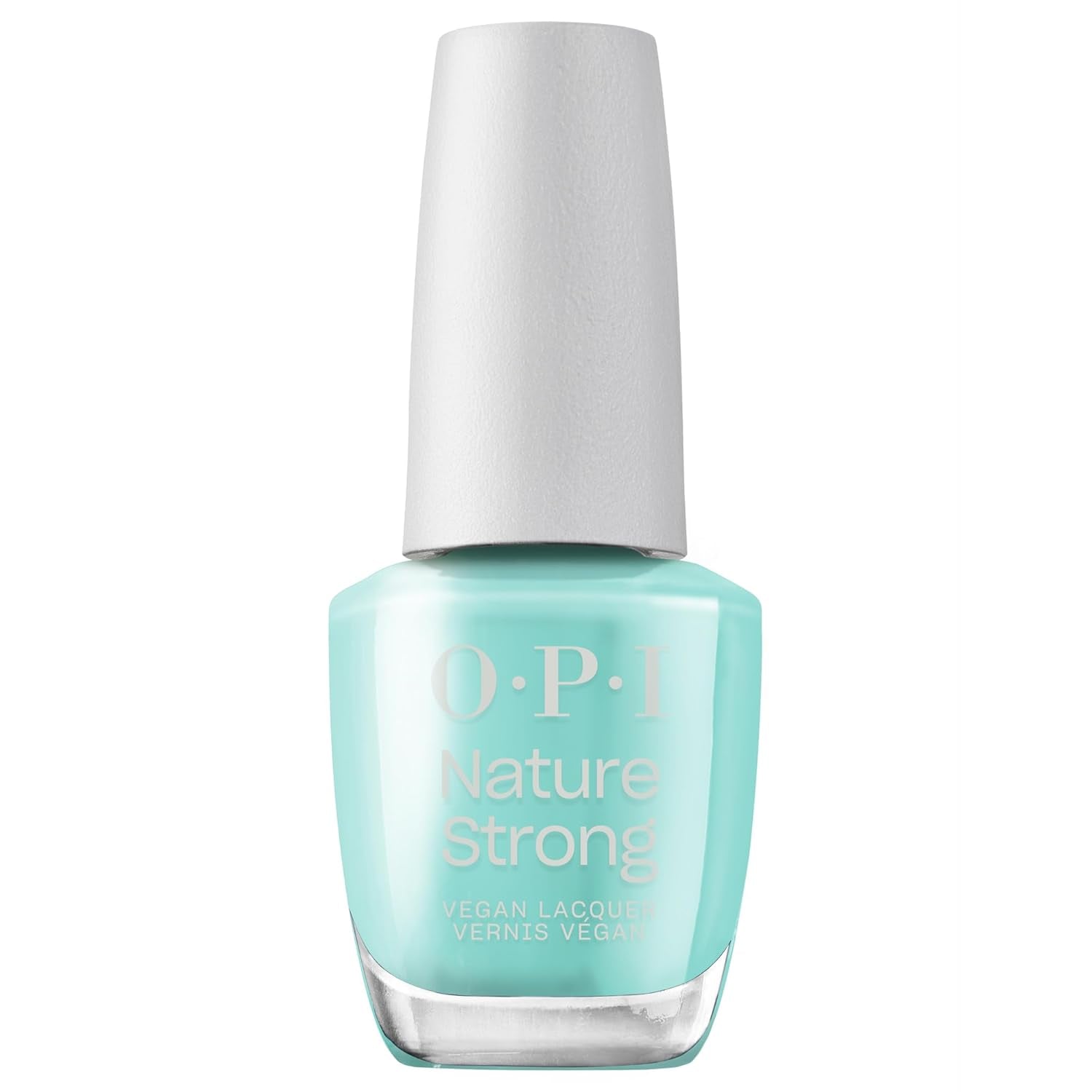 OPI Nature Strong Blue and Green Shades – ojă de lungă durată cu o formulă vegană, inovatoare, care conține ingrediente naturale – pentru unghii strălucitoare