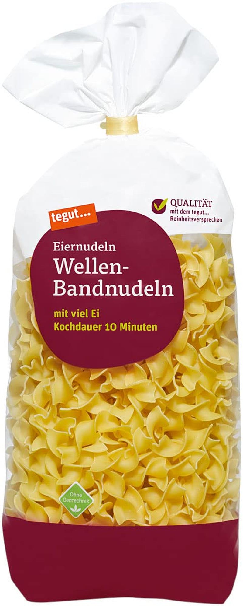 tegut... Tăiței din ou Waves - Tăiței panglică, 1 x 500 g