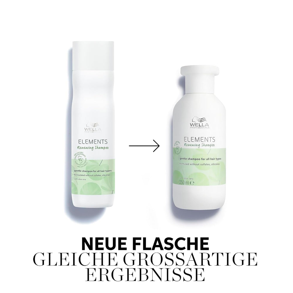 Wella Professionals Elements Renewing, șampon regenerator pentru toate tipurile de păr Duș și baie Wella