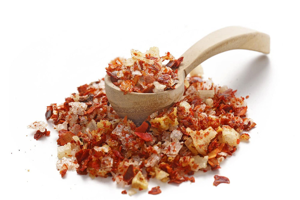 Ankerkraut Chili-Limetten-Salz, 70g im Korkenglas, Speise-Salz Mischung für Steak Fisch Salat Asia Gerichte, Allrounder mit Geschmack und Qualität