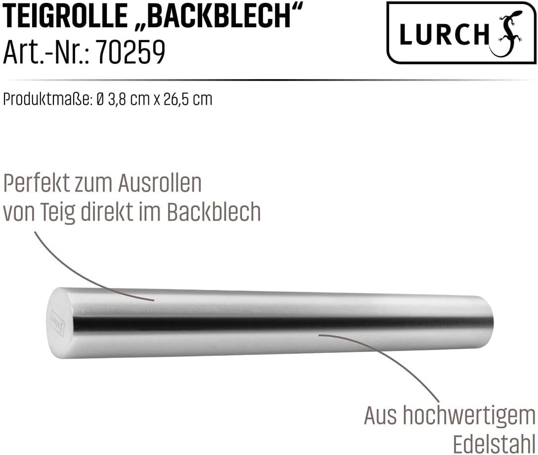 Sucitor LURCH „tavă de copt” oțel inoxidabil 18/10 26cm