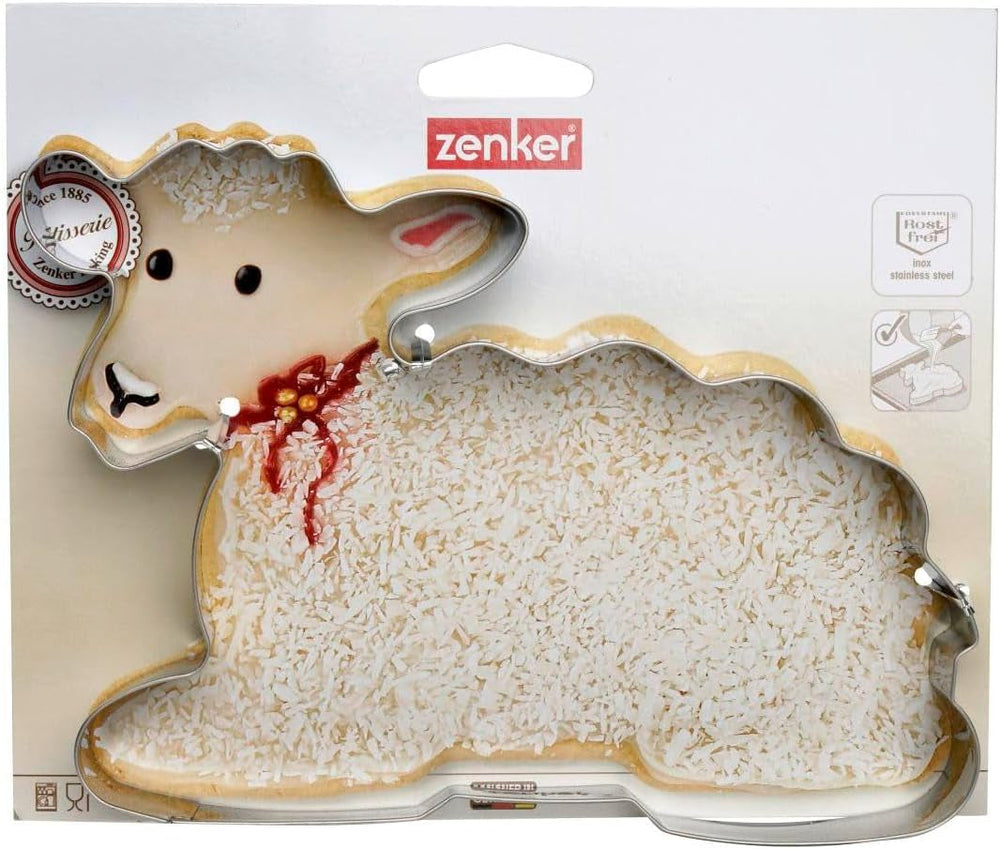 Formă de biscuiți Zenker 7720, oțel 18/10, argintiu