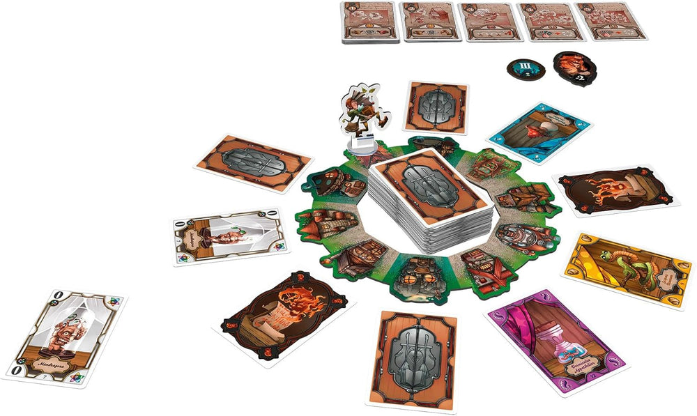 Game Factory 646308 Mandragora, Concursul Vrăjitorilor, joc magic de familie pentru 2-4 jucători cu vârsta de 8 ani și peste, joc de societate