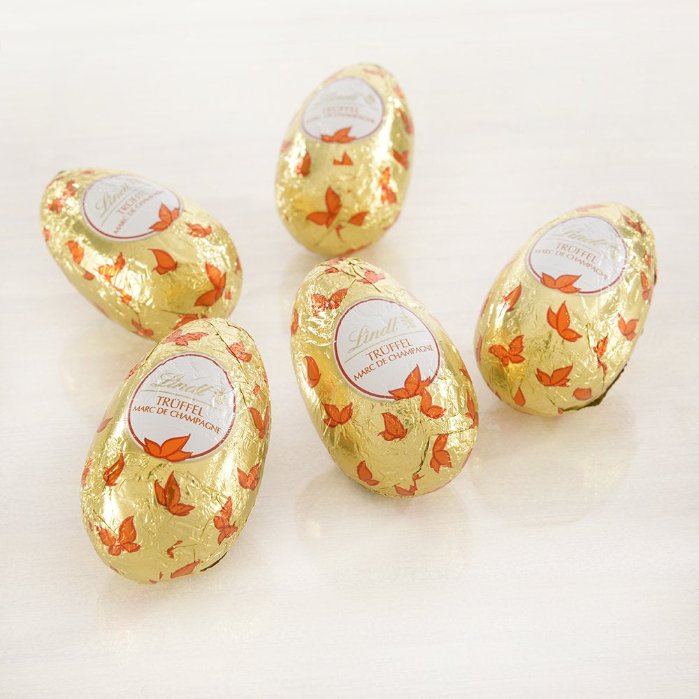 Ouă Selecție de Ciocolată | 288 g | 2 x Ouă Cresta și Trufe de Ciocolată | 3 x 90 g | Cele mai fine trufe Marc de Champagne în Ciocolată Albă | Ciocolată de Paște | Cadou de Ciocolată