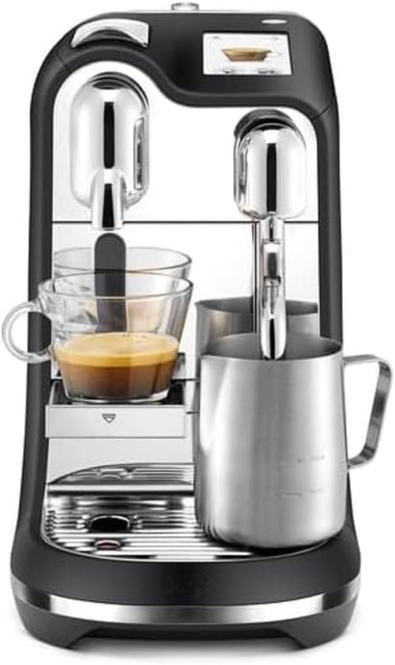 Espressor Nespresso Creatista Pro de la Sage, oțel inoxidabil, oțel inoxidabil periat