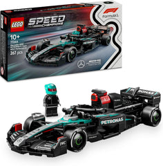 LEGO Speed Champions Mercedes-AMG F1 W15 Rennauto - Spielzeug mit Formel 1 Minifigur - Modell Auto zum Sammeln und Bauen - Geschenk für Jungen & Mädchen ab 10 Jahren oder Erwachsene Fans 77244