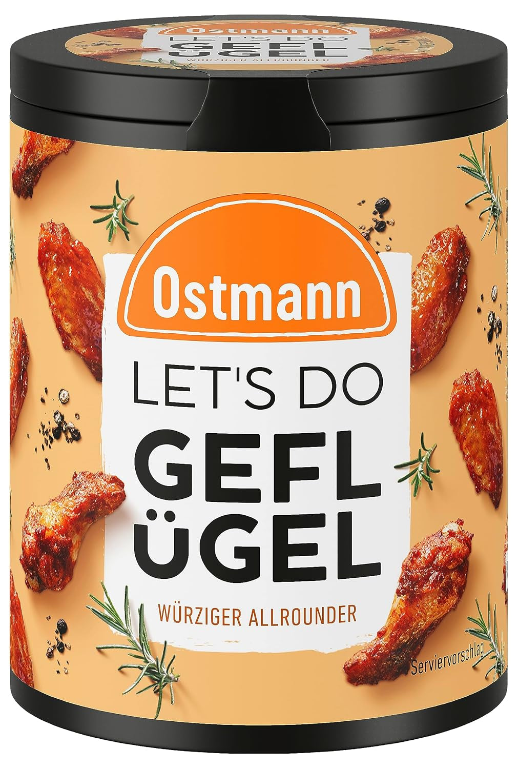 Ostmann Gewürze - Let's Do Fisch Allrounder | Gewürzsalz für Bratfisch, Flammlachs und Meeresfrüchte | Würziger Allrounder mit Senf, Zitrone und Dill | 85 g in recyclebarer Metalldose