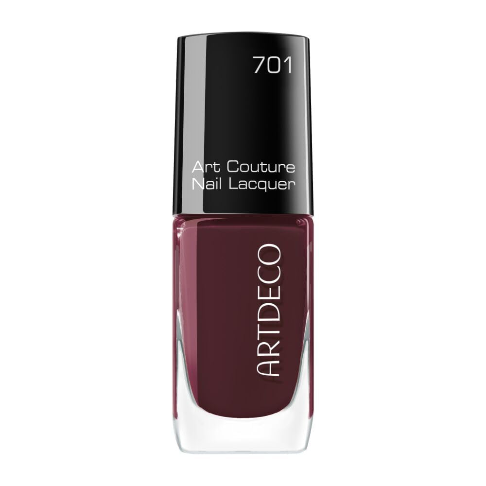 Lac de unghii ARTDECO Art Couture - Oja cu efect unic de luciu din vinil și pensulă Perfect Coat - 1 x 10ml