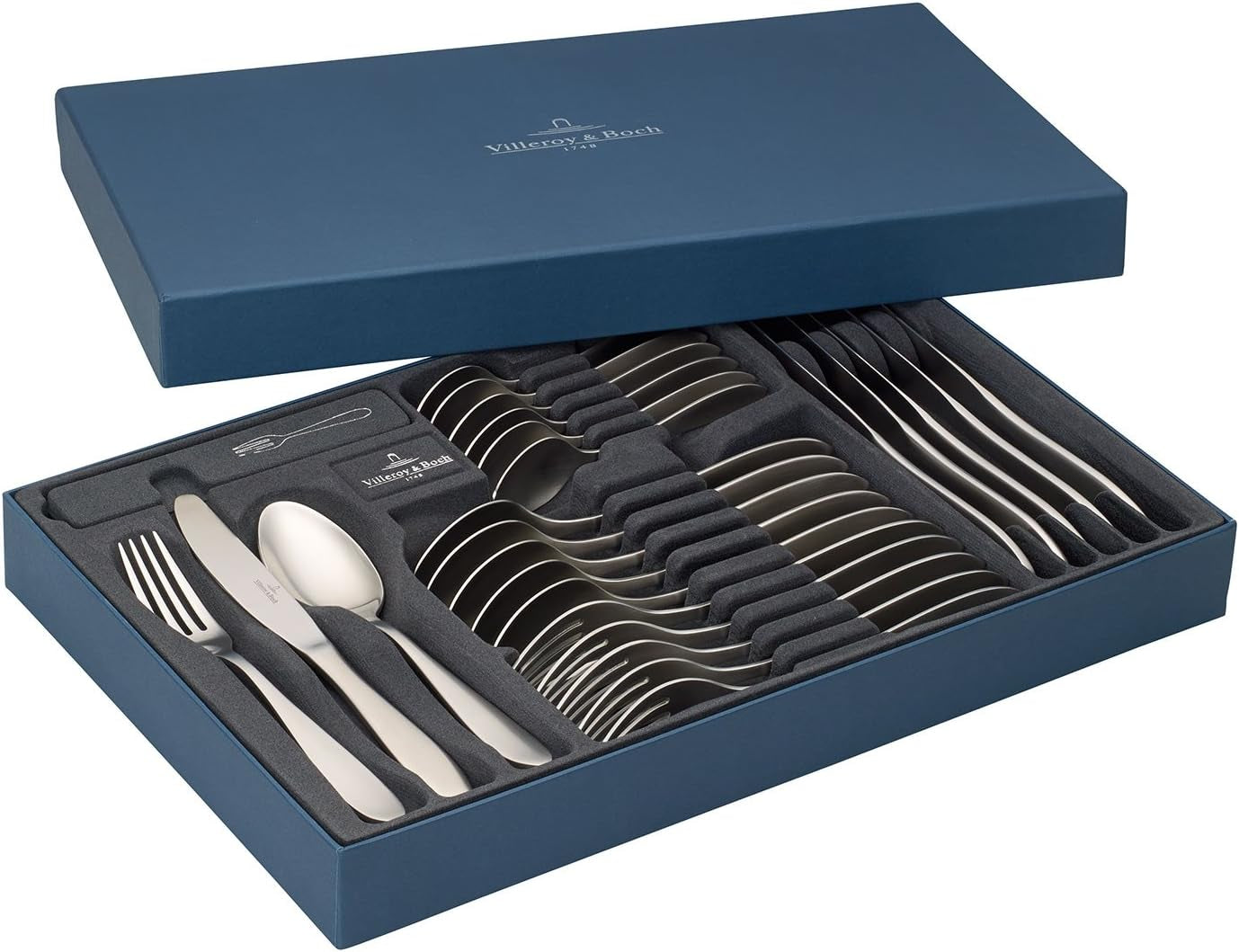 Villeroy And Boch Arthur Tacâmuri pentru 6 persoane, 24 piese, oțel inoxidabil Bucatarie Naty Shop