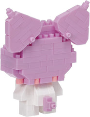 BANDAI - Nanoblock - Hello Kitty - Kuromi - Mini-Bausteinfigur, Pixelart - 160 Teile - NBH179