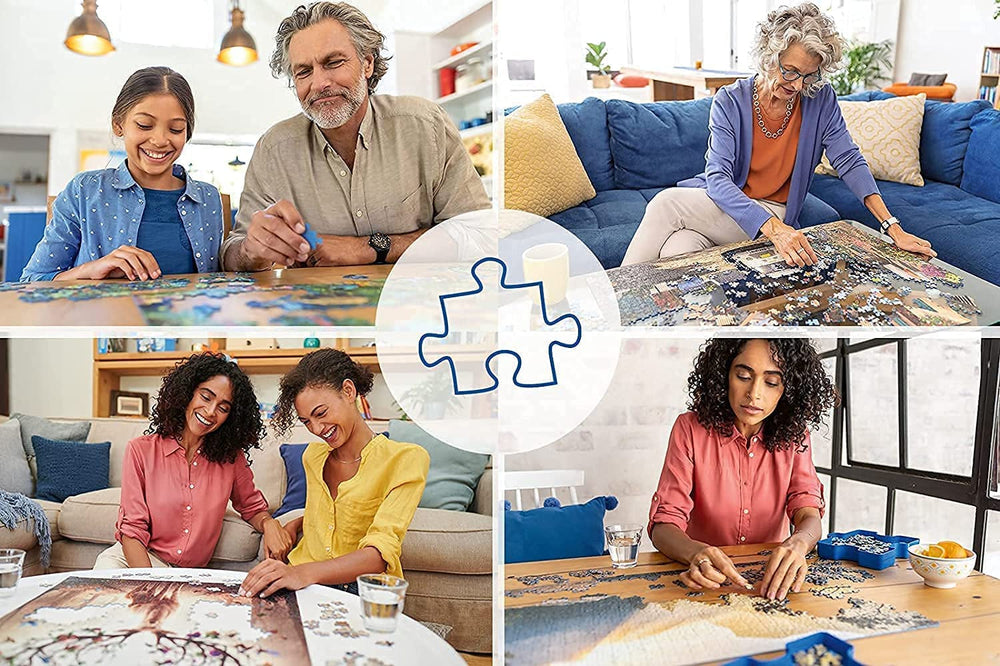 Ravensburger puzzle pentru copii - 10951 Reef Of Sharks - Puzzle cu lumea subacvatică pentru copii de la 6 ani, cu 100 de piese în format Xxl Puzzle Naty Shop