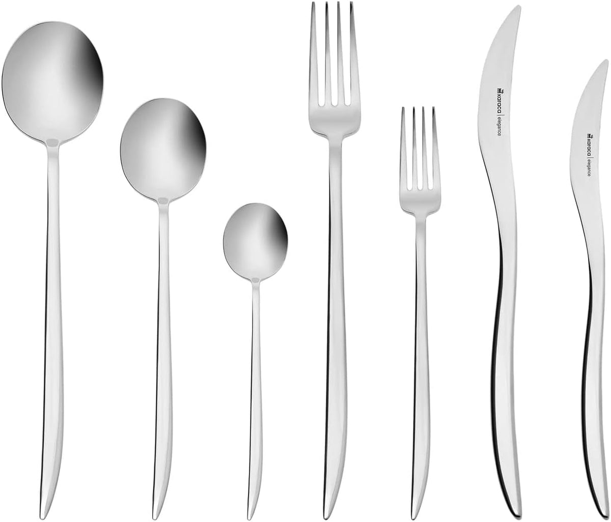 Karaca Amour, set de 84 de tacâmuri pentru 12 persoane Bucatarie Naty Shop