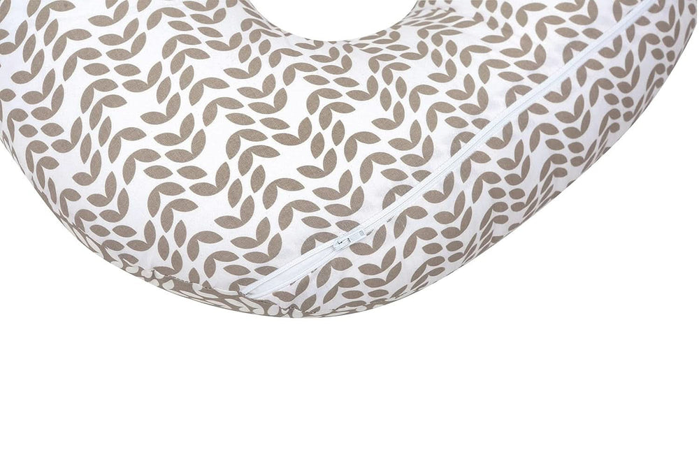 Pernă de alăptare ergonomică, Oeko-Tex Standard 100, bej Accesorii Hrana si Alaptare Bebe Naty Shop