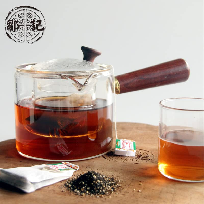 Yunnan Tuocha Zouji - Ceai verde organic cu kumquat - Vitamina C - 100 pliculețe de ceai - 200 g - Calitate Yunnan garantată