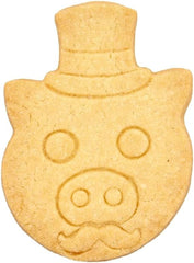 Birkmann, formă de biscuiți purceluș cu joben, oțel inoxidabil, 2,5×6×8 cm