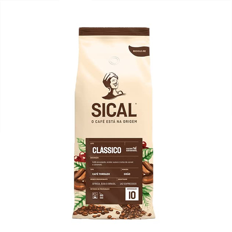 Boabe delicioase de cafea prăjită portugheză (1 kg x 9 pungi = 9 kg)