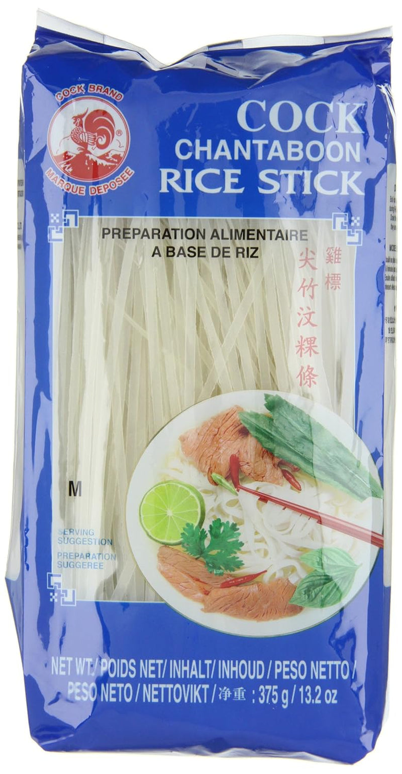 Tăiței de orez Cock, 3 mm, calitate 1 (1 pachet x 375 g)