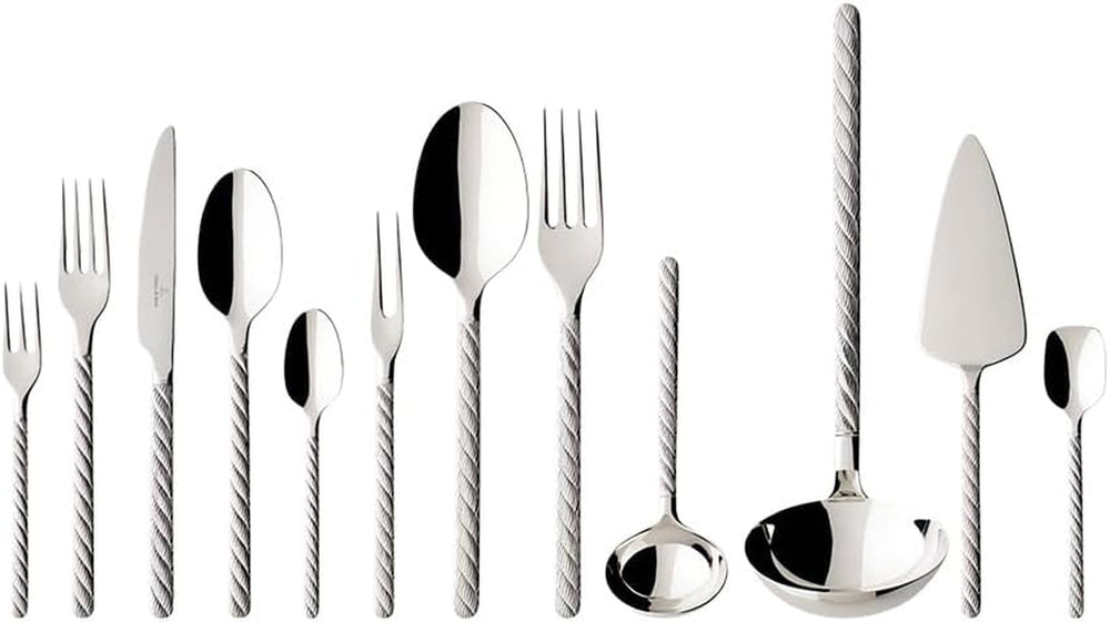 Villeroy And Boch - Set de tacâmuri Montauk, diverse marimi, oțel inoxidabil Bucatarie Naty Shop 70 bucati