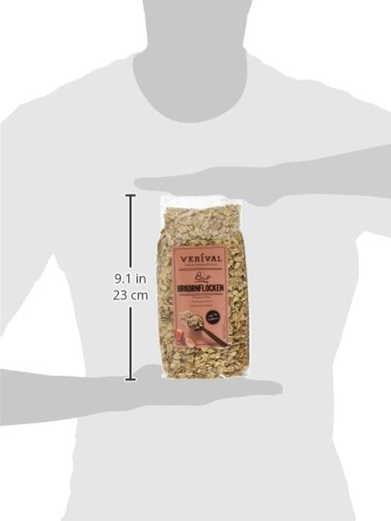 Verival Urkornflocken - Bio, 6Er Pack (6 X 500 G) Cereale Naty Shop