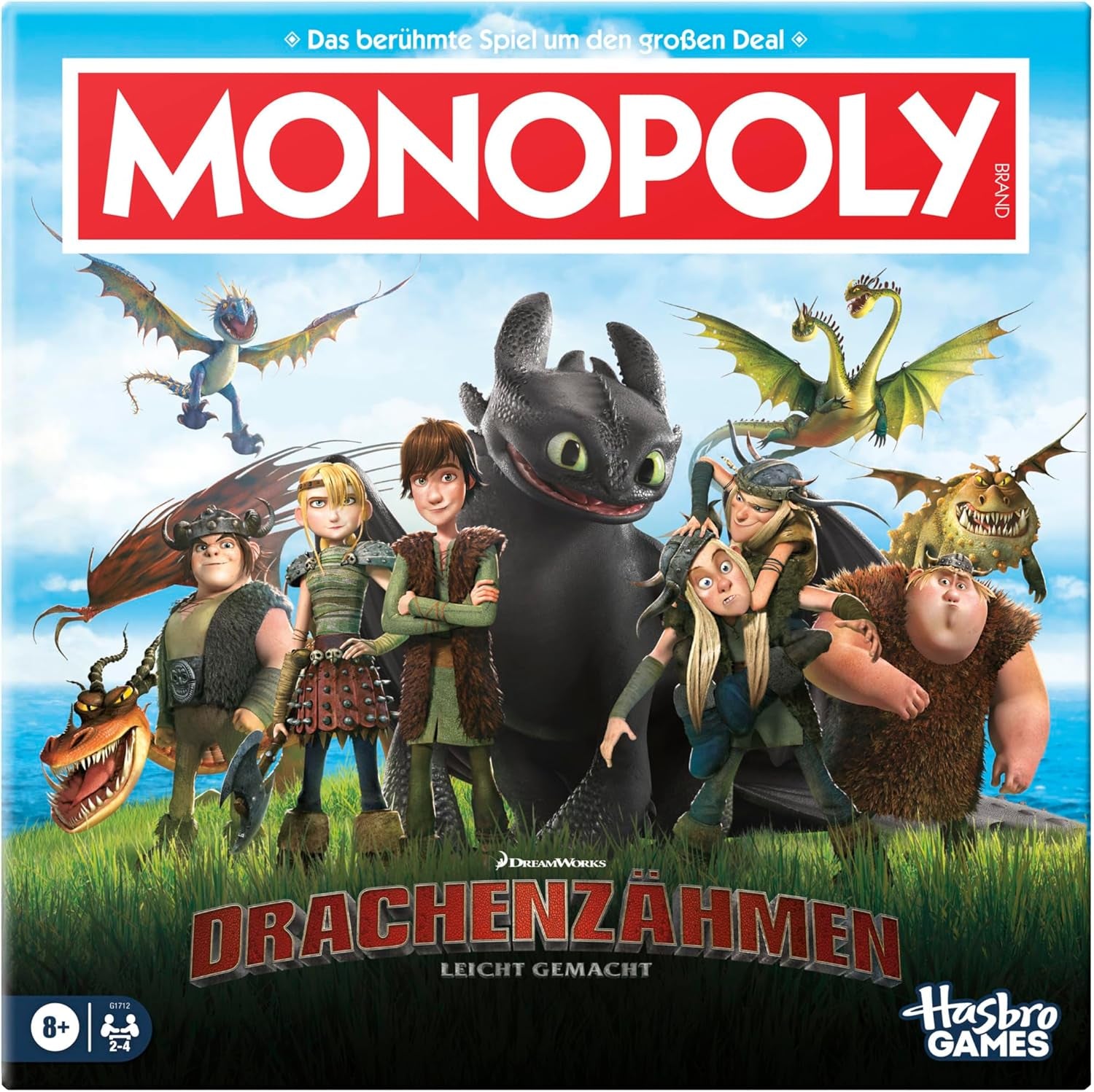 Joc de societate DreamWorks Cum să-ți dresezi dragonul - Versiunea germană