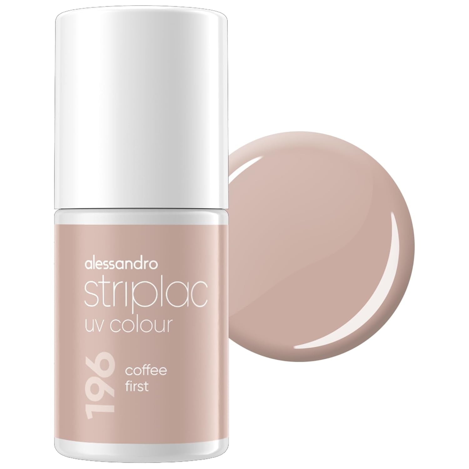 Oja UV alessandro Striplac Classic Rosy Wind – Delicată și de lungă durată – Îndepărtare ușoară datorită tehnologiei de îndepărtare peel-off – Vegană și cruelty-free – 8 ml