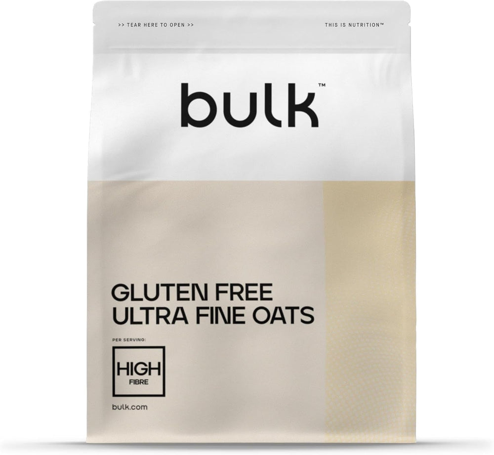 Fulgi de ovăz ultrafini, fără gluten, vrac, 1 kg, ambalajul poate varia