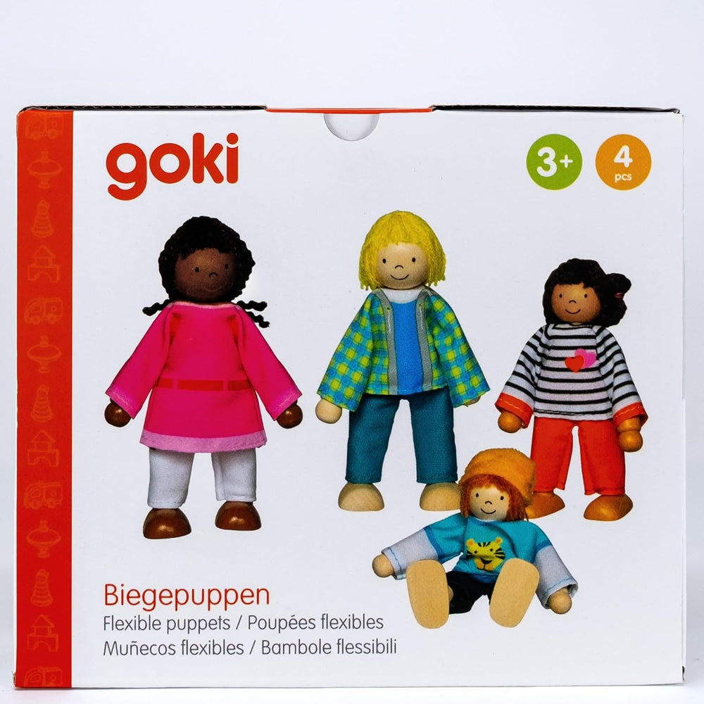 51463 - Biegepuppen Interkulturelle Familie